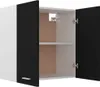 vidaXL Hängeschrank Lyon Schwarz 60x31x60 cm Holzwerkstoff Produktbild-Vorschau 11