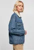 Urban Classics Ladies - Oversized Sherpa Denim Jacke - L Produktbild-Vorschau 11
