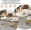 ProximaX Couchtisch Runder Kaffeetisch, 2tlg. mit Produktbild-Vorschau 8