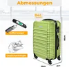 KESSER® Reisekoffer Hartschalen Koffer mit Zahlenschloss, Produktbild-Vorschau 2