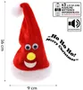Singende und Schwingende Nikolausmütze, Plüsch– 16cm Mit Produktbild-Vorschau 2