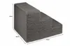 Psí schody pro malé psy 30 cm vysoké tmavě šedé - žebřík 3 Náhled obrázku produktu 6