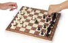 Šachová hra 3 v 1 Magnetická šachová hra ze dřeva 34 cm pro Náhled obrázku produktu 3