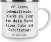 Mr. & Mrs. Panda Emaille Becher Spruch 88. Geburtstag Jubel Produktbild-Vorschau 3