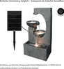 Dehner Gartenbrunnen Lorca, Outdoor-Brunnen, mit warmweißer Produktbild-Vorschau 2