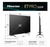 55E7Q Pro – QLED-Fernseher 55 (139 cm) – 4K UHD 3840 x 2160 Produktbild-Vorschau 17