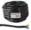 PremiumX 25m Quattro 4x6,8mm Sat Koaxial Kabel Schwarz 90 Produktbild-Vorschau 1