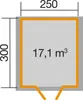 Blumberg 112, 250 x 300 B x T x H 300 x 334 x 255 Produktbild-Vorschau 5
