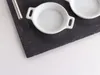 13 tlg.Vorspeise-Set Tablett Schiefer Häppchenlöffel Produktbild-Vorschau 3