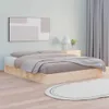 A bedroom scene with a bed, nightstand, lamp, and artwork. Produktbild-Vorschau