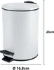 Spirella Treteimer Cannes - weis - 3L - Metall - 17 x 25 cm Produktbild-Vorschau 14