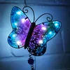 LED Solar Windspiel Klangspiel Schmetterling mit Produktbild-Vorschau 2