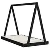 Kinderbett Schwarz 80x160 cm Massivholz Kiefer Produktbild-Vorschau 3