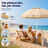 sada slunečníků Fleau Goods 180 cm - UV ochrana - Náhled obrázku produktu 5
