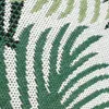 In- & Outdoor Teppich Sisal Optik Palmenzweige in grün auf Produktbild-Vorschau 3