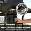 Outsunny Holzkohlegrill BBQ Smoker mit Seitentischen Deckel Produktbild-Vorschau 7