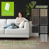 TRESKO® 4 pezzi pannelli acustici in legno 120×60 cm incl. Anteprima dell’immagine prodotto 4