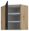 Eckhängeschrank 60x60 cm Stilo Grau Eiche Artisan Produktbild-Vorschau 2