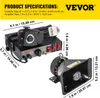 VEVOR výstražný reproduktor do auta 200 W 12 V, siréna do Náhľad obrázku produktu 7