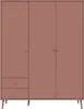 Forte SHERBROOKE Kleiderschrank 150 160, Skandi-Stil, Produktbild-Vorschau 2