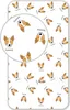 Prestieradlo Basenji - 90 x 200 cm - jednolôžkové - bavlna Náhľad obrázku produktu 2