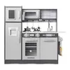 Cucina in legno XXL con illuminazione LED, grembiule e Anteprima dell’immagine prodotto 12
