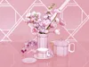 Swarovski x Rosenthal Teller flach 10 cm Rose Produktbild-Vorschau 4