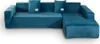 2er Set L-Form Sofabezug Couchbezug Schonbezug, Universelle Produktbild-Vorschau 11