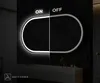 Badspiegel mit Beleuchtung 90 x 60 cm   - LED Farbe Produktbild-Vorschau 4