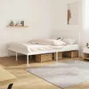 Metalowa Rama Łóżka Z Wezgłowiem Biała, 140X200 Cm Lumarko! Podgląd zdjęcia produktu 2