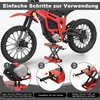 LZQ Cric moto 500 kg, Cric à ciseaux réglable en hauteur Voir les images du produit 5