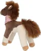 Miss Melody knuffel paard bruin-wit 18 cm Produktbild-Vorschau 3