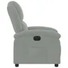 vidaXL Fauteuil relax électrique gris clair velours Voir les images du produit 10