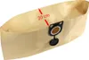 A close-up of a vacuum cleaner bag with a measurement indicator. Produktbild-Vorschau