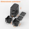 Freidora de aire XXL de 10 L con doble cesta – Airfryer de Vista previa de la imagen del producto 3