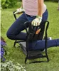 KRAFT&DELE | Kniebank für Gartenarbeit, 59x27x49cm, bis 150 Produktbild-Vorschau 2