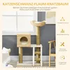 PawHut Kratzbaum 100,5cm Katzenbaum mit Katzenhöhle, Bett, Produktbild-Vorschau 4