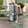 WALDWERK Caffettiera per espresso (300 ml) - Caffettiera Anteprima dell’immagine prodotto 2