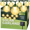 KRUMAD Solar LED-Lichterkette 100 LEDs – 14m IP65 Produktbild-Vorschau 1