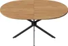 okwish Esstisch 120×80×75.5 cm moderner Küchentisch，ovaler Produktbild-Vorschau 7