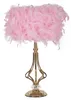 Lámpara de mesa TARTY, color rosa, diámetro 25 cm, altura Vista previa de la imagen del producto 2
