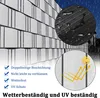YARDIN PVC Sichtschutzstreifen Doppelstabmatten Zaun, 65 m Produktbild-Vorschau 3