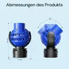Pompa akwariowa SunSun JVP-131 6000 l/h 8 W z 1 dyszą Podgląd zdjęcia produktu 8