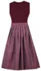 Dirndl Lichtenfels 65cm Länge granatapfel 44 Produktbild-Vorschau 2