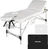 Table de massage pliable PHUKET - blanc Voir les images du produit 1