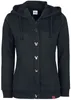 Mickey Mouse Kapuzenjacke Damen Minnie schwarz S Produktbild-Vorschau 1