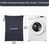 120L Wäschesack Reise,wasserdichte Wäschebeutel mit Produktbild-Vorschau 2