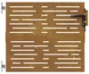 vidaXL Zahradní brána 85x75 cm Corten Steel Square Design Náhled obrázku produktu 3