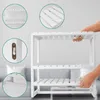 Belle Vous 3-stöckiges Weißes Wandregal Holz - 42 cm Lang - Produktbild-Vorschau 3