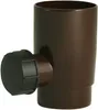Marley Regensammler NW 53 mm, mit Überlaufstop, braun Produktbild-Vorschau 2